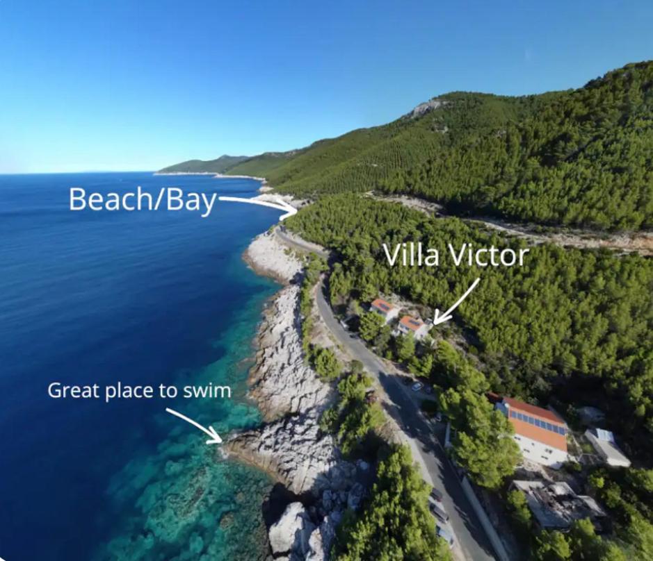 Villa Victor Babino Polje Экстерьер фото